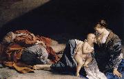 Orazio Gentileschi Rest on the Flight to Egypt oil painting on canvas